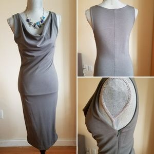 Emporio Armani Cowl Neck Dress